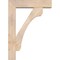 Ekena Millwork Legacy Block Smooth Bracket w/ Offset Brace, Douglas Fir, 7 1/2"W x 32"D x 44"H BKT0806X32X44LEC05SDF - alternate 2